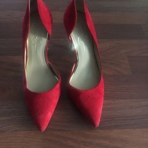 Jessica Simpson Red Pumps