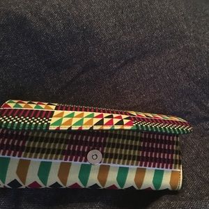 African print clutch.  Handmade in Nigeria.