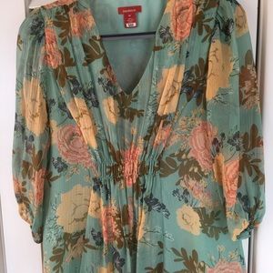 Beautiful spring colors blouse
