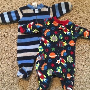 Newborn Fuzzy Pajamas