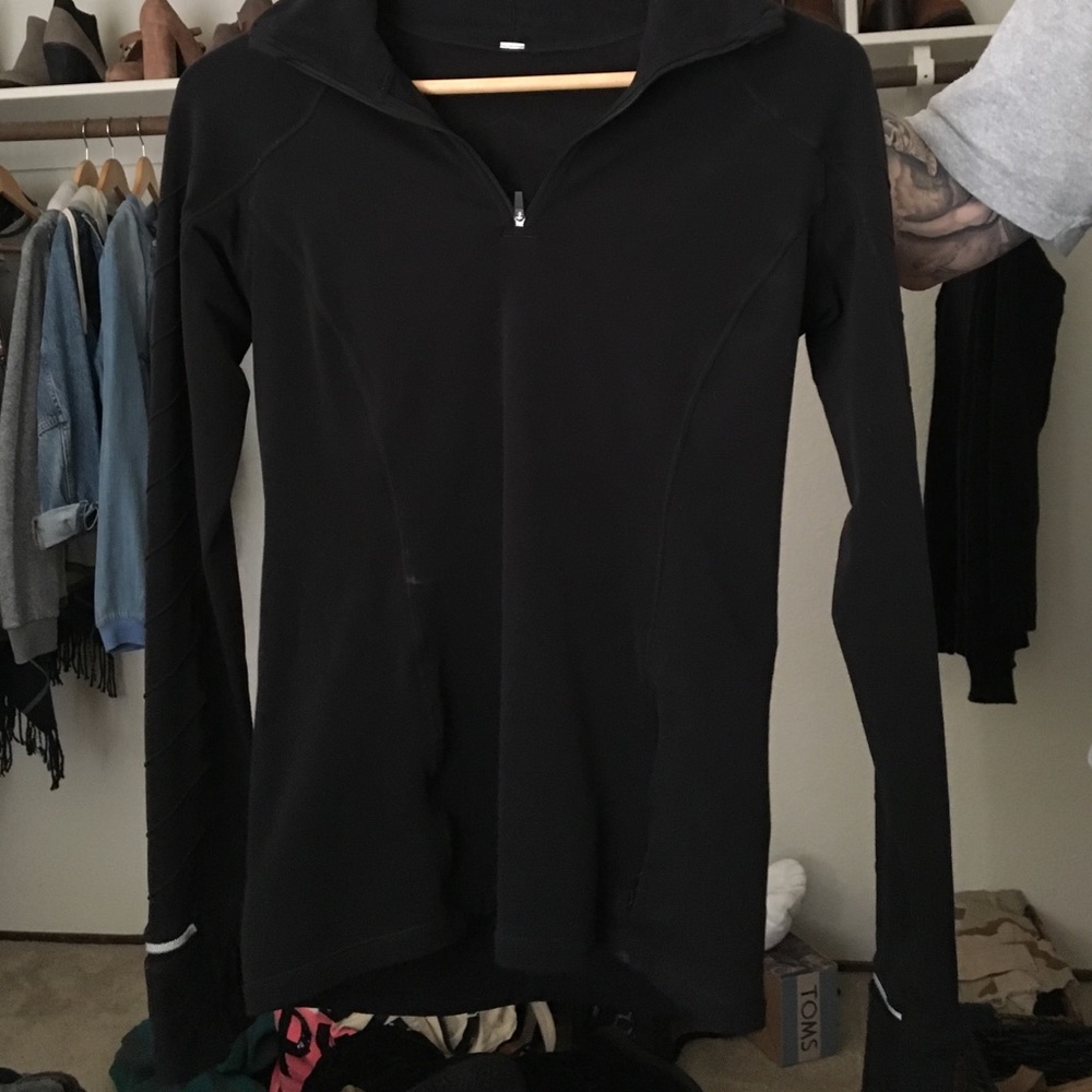 Lulu lemon workout jacket black