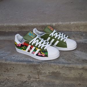 Custom Valentino Inspired Adidas
