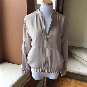 Topshop light bomber jacket