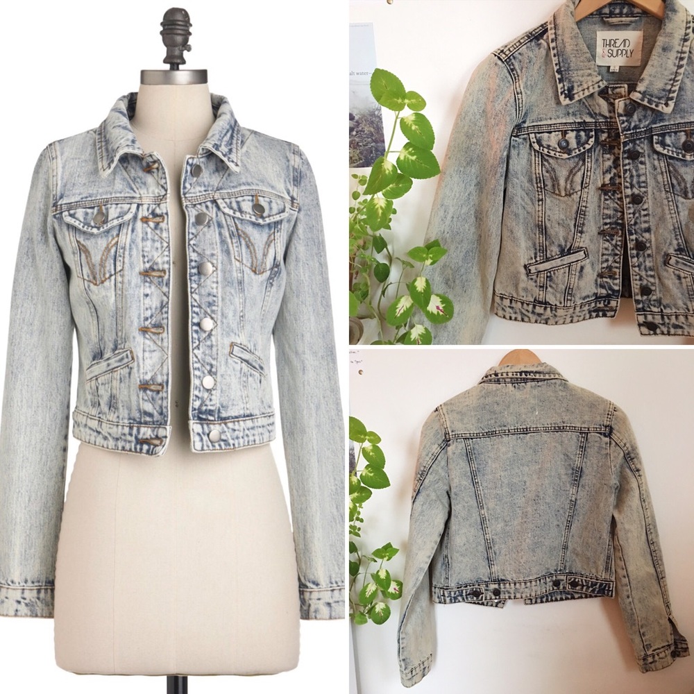 ModCloth Denim Jean Jacket NWOT