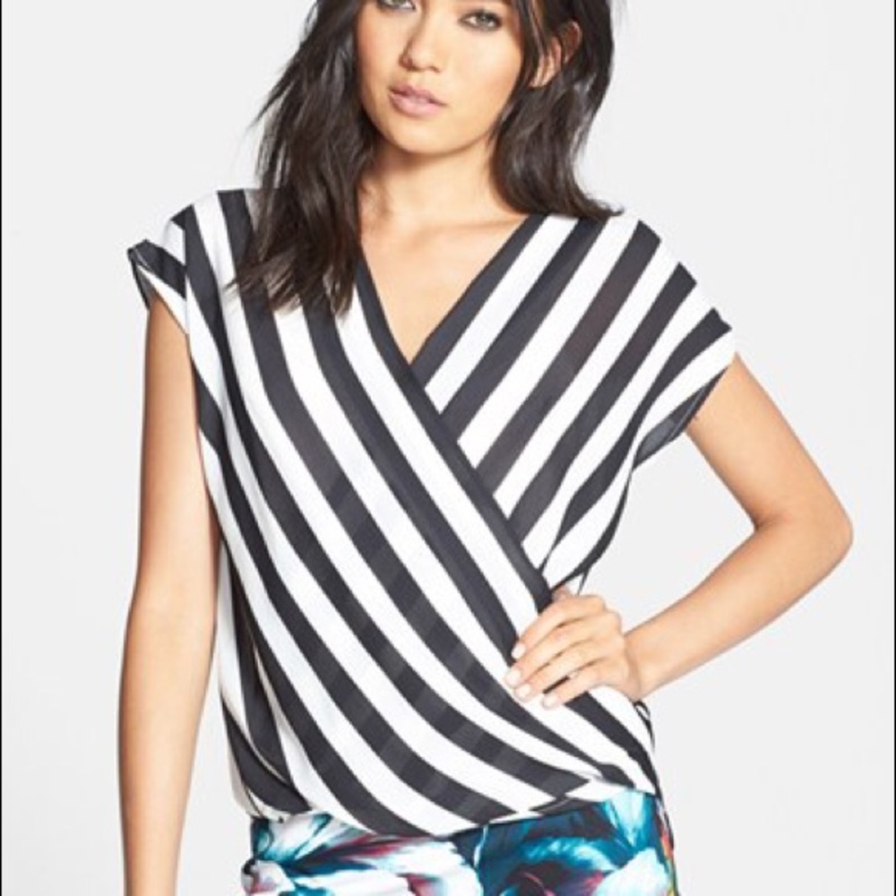 Nordstrom striped blouse