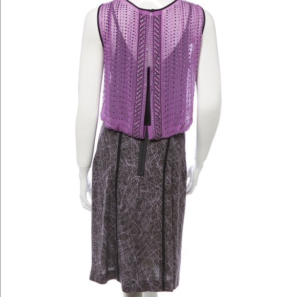 Bottega Veneta embellished silk dress w tags 6 - Picture 3 of 4