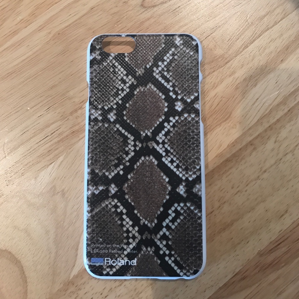 iPhone 6s snakeskin case