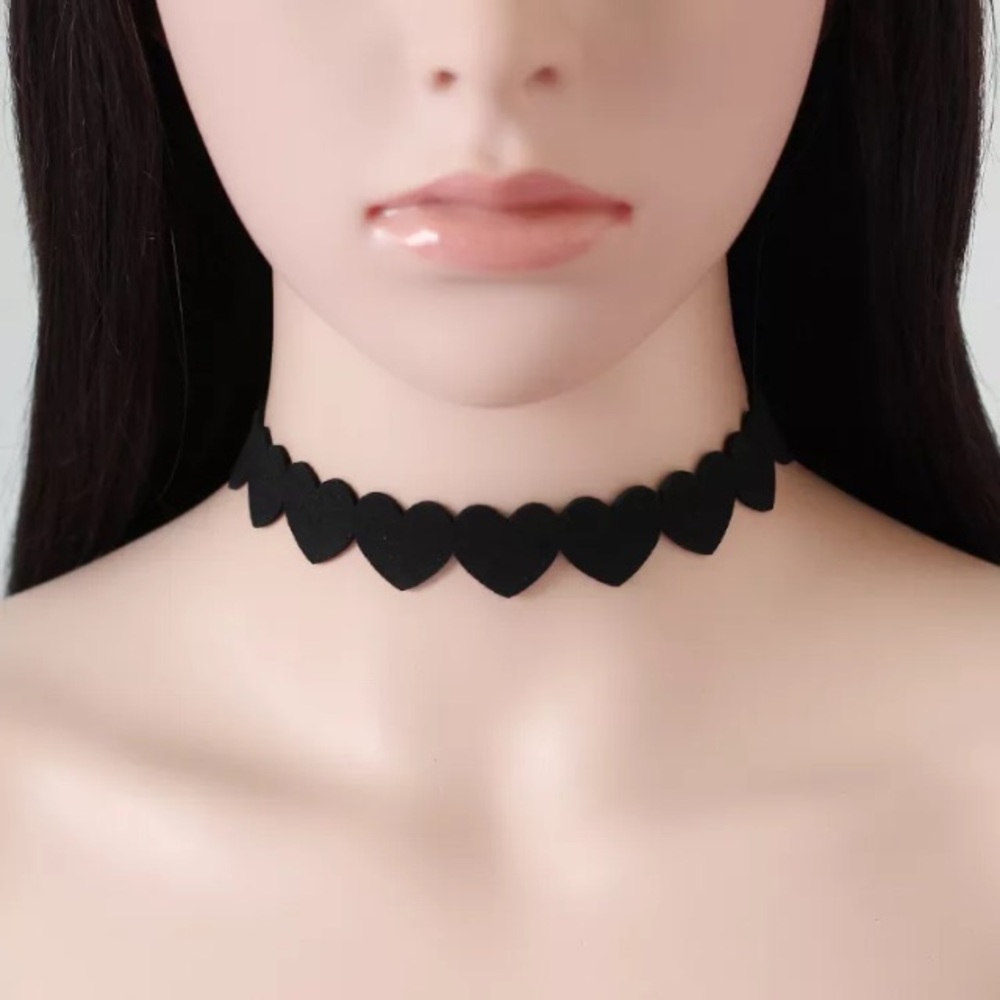 Black Velvet Choker Necklace