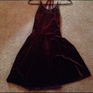 Free People Velvet Dress