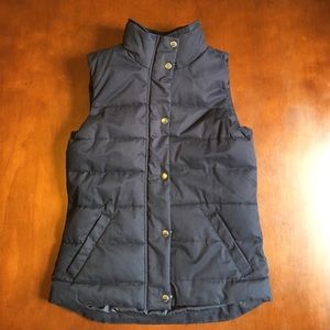 Navy blue vest