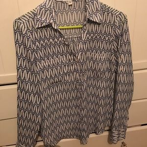 EXPRESS Eiffel Tower Print Portofino (Org. Fit)