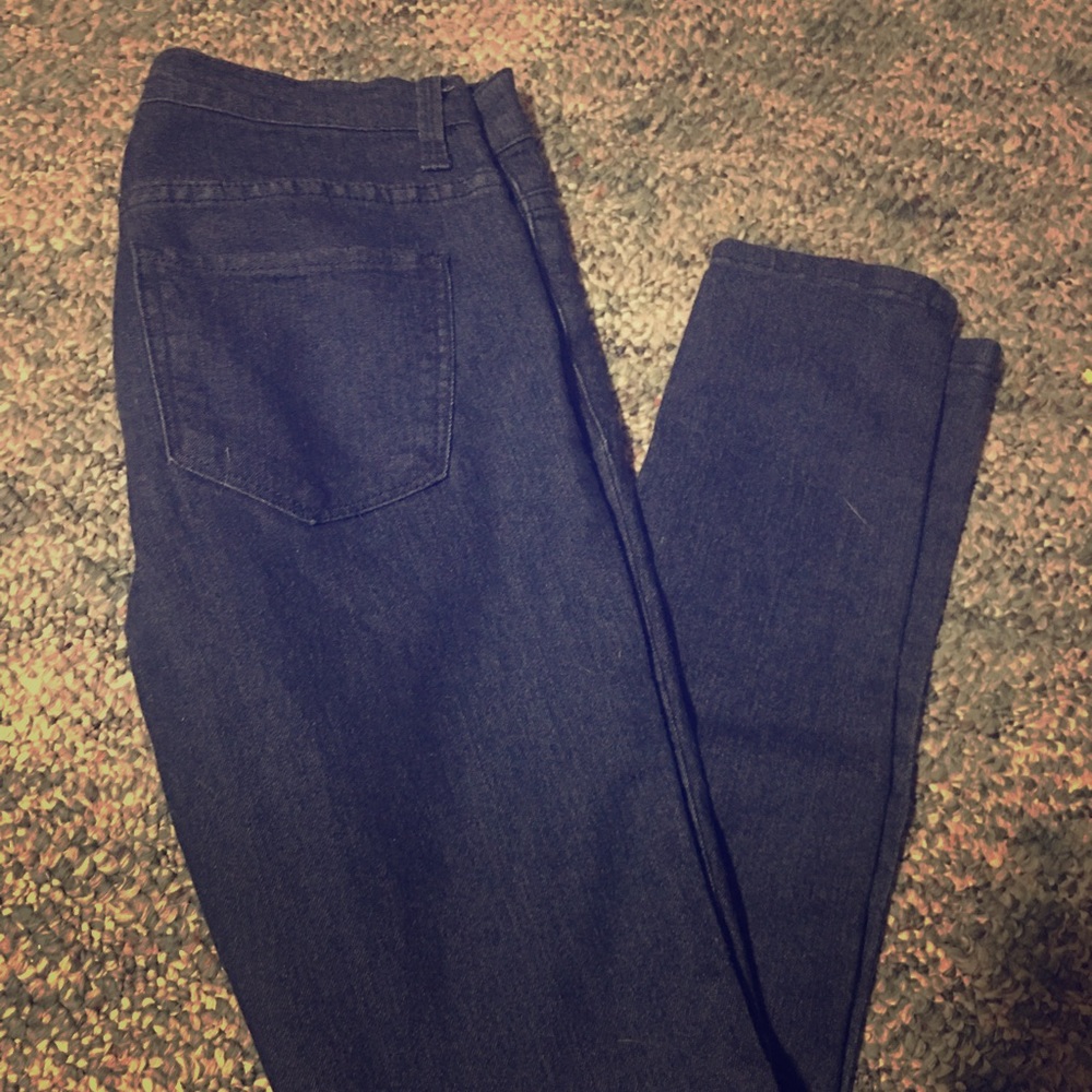Brand new forever 21 dark blue jeans