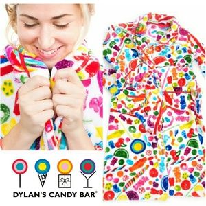Dylans Candy Bar Intimates Sleepwear Dylans Candy Bar Fuzzy Candy Spill Robe Poshmark