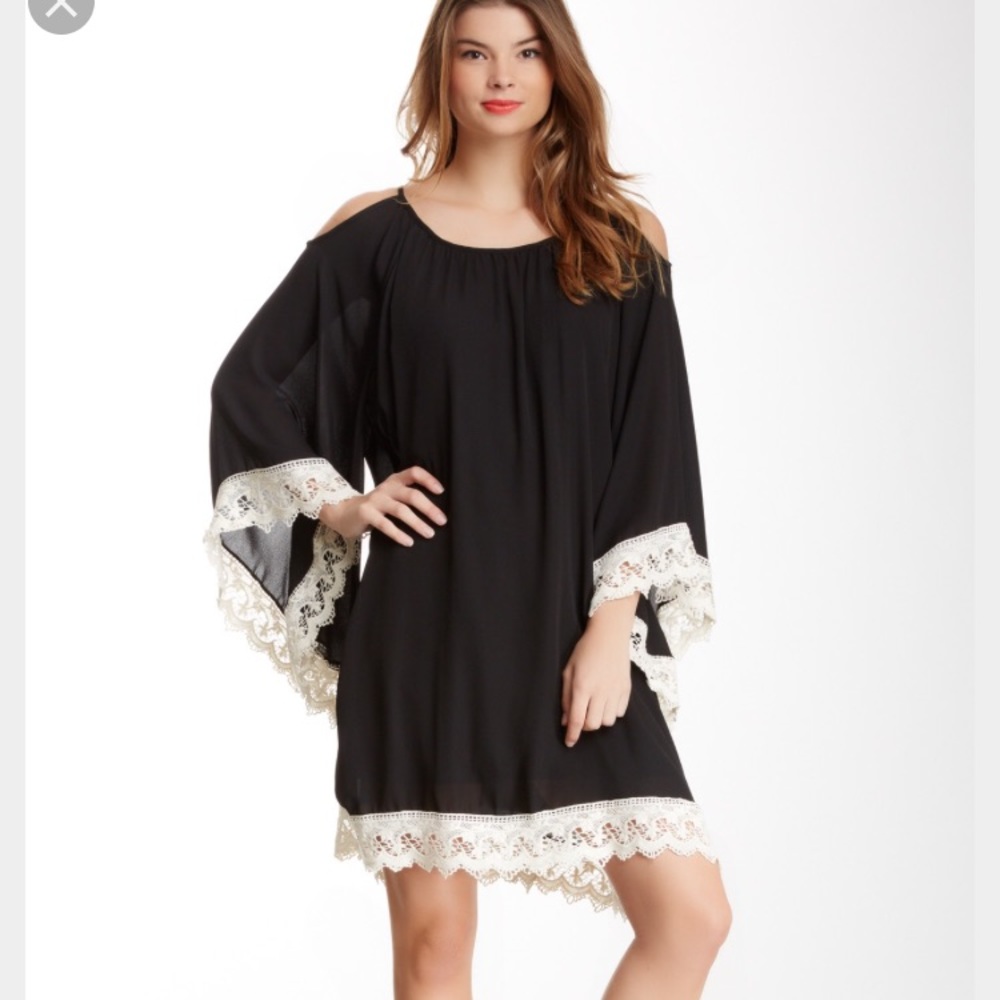 Peekaboo Shoulder Dress