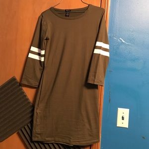 Baseball sleeve dress by Rue21
