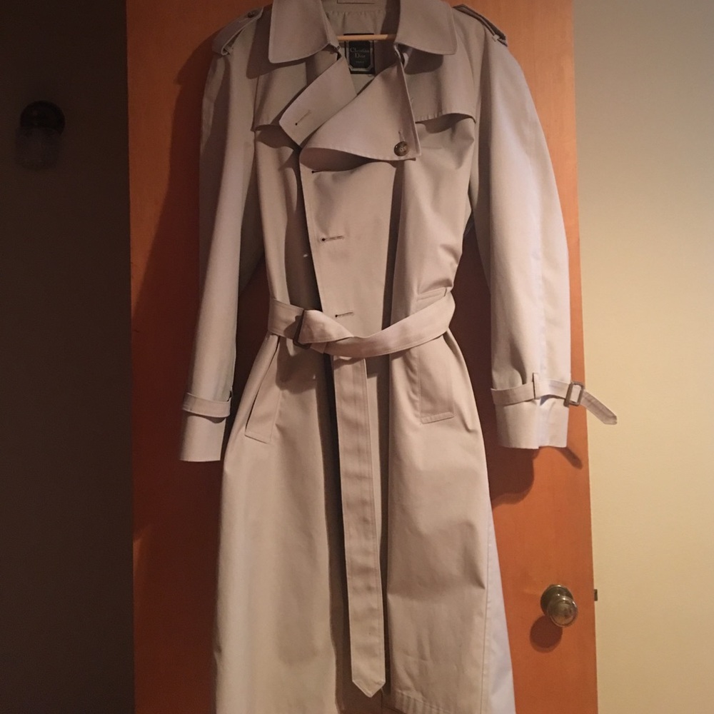 Christian Dior trench coat