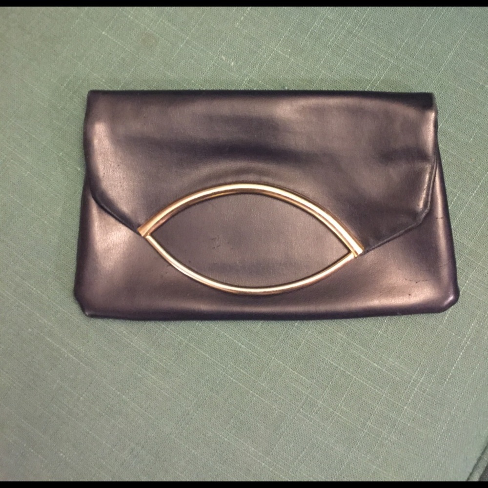 Vintage Italian Leather Clutch