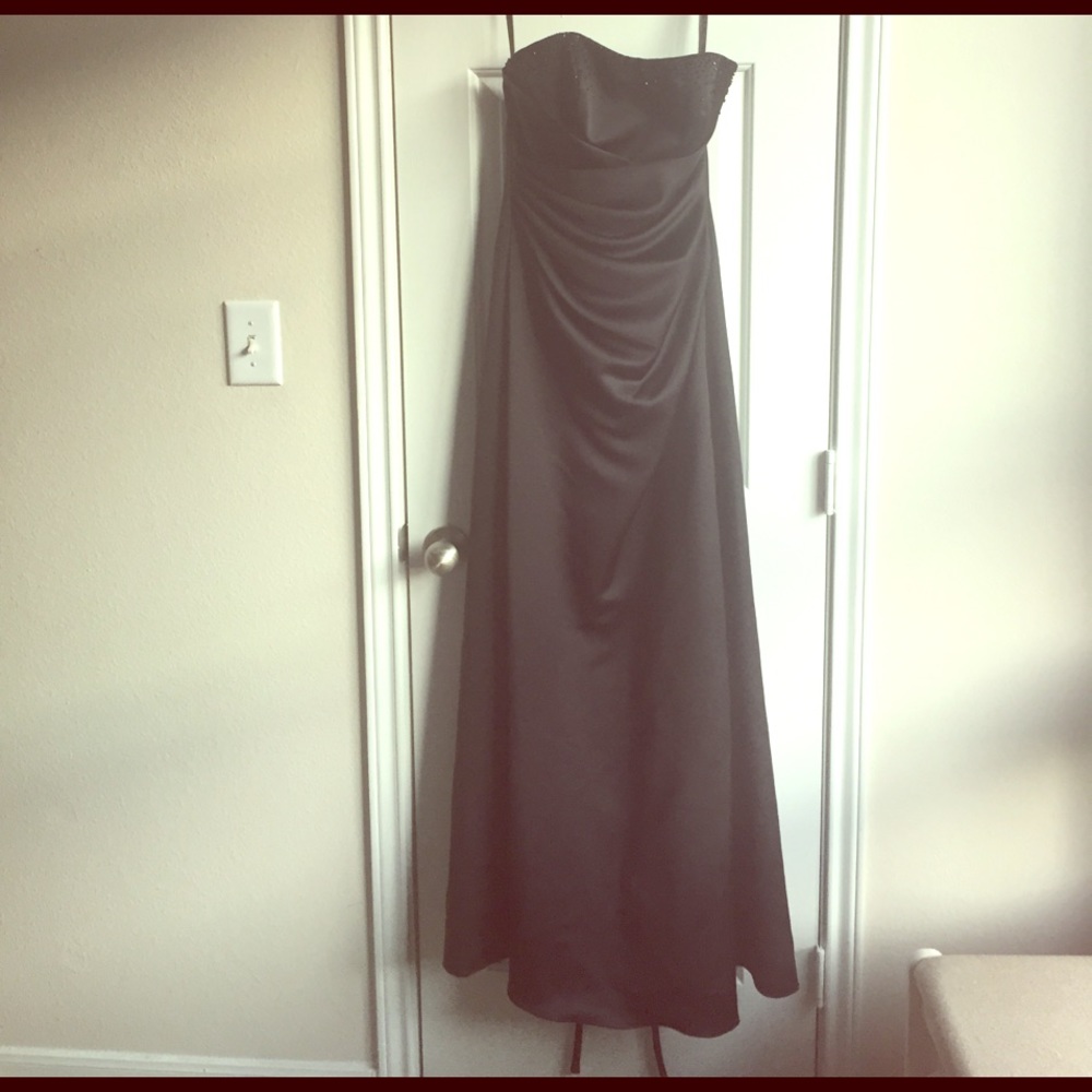 Black Bridesmaid Dress
