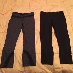 Lulu Lemon Size 4 Capri Workout Pants