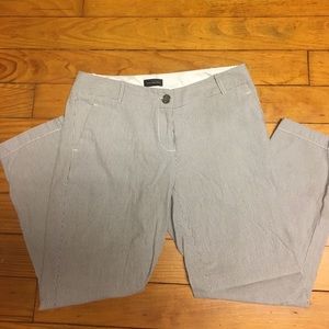 Price Drop🎉The Limited Navy & White Stripe Capris