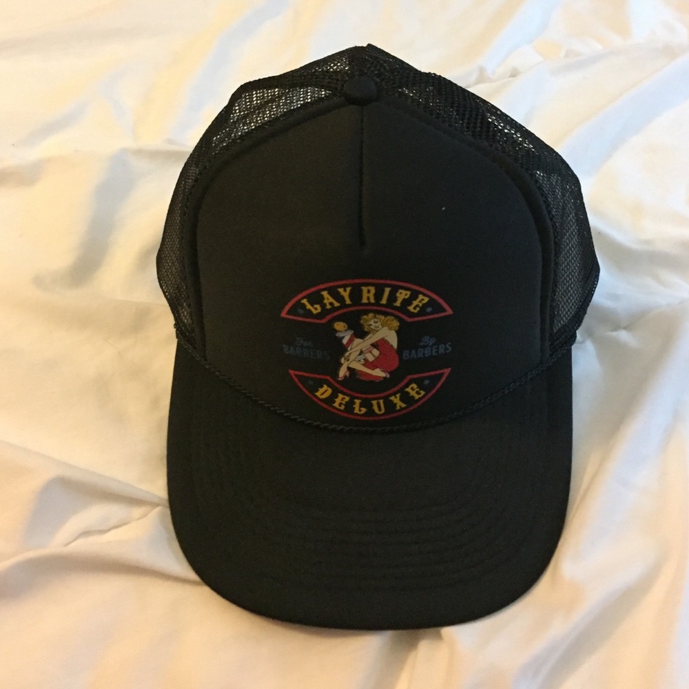 Black Layrite Trucker Hat