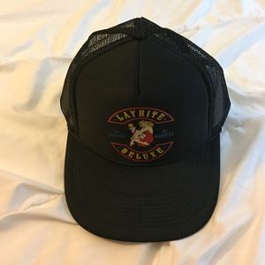 Black Layrite Trucker Hat