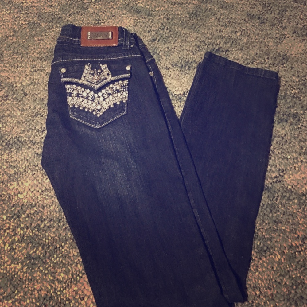 Boot cut designer jeans