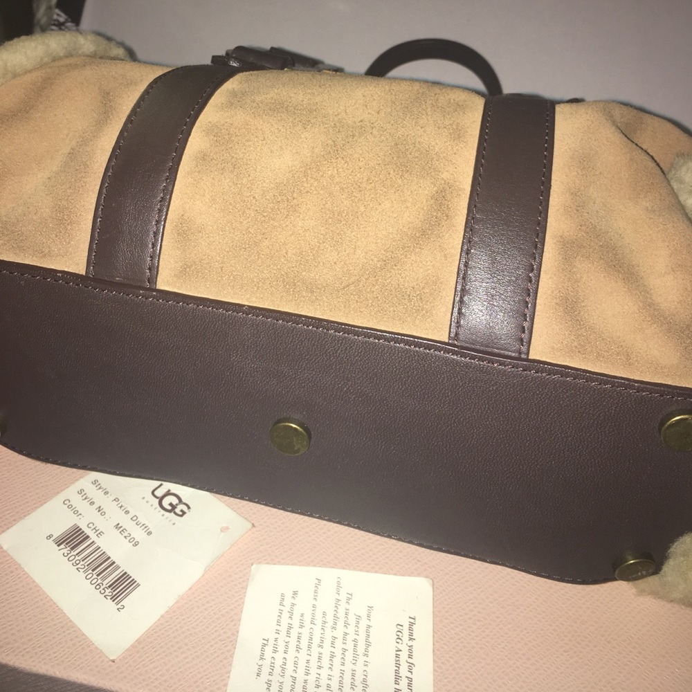 Ugg Pixie Small Duffle Handbag Authentic - image 2