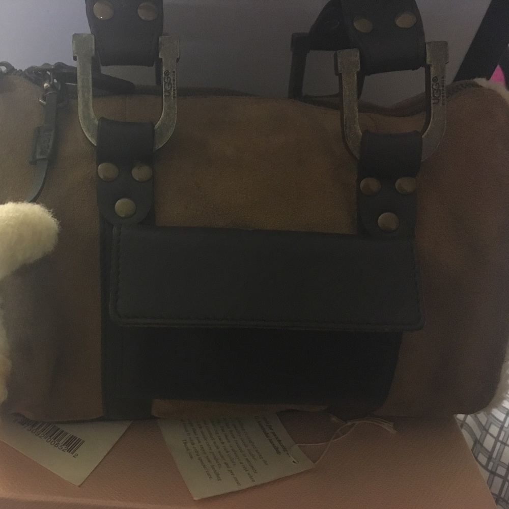 Ugg Pixie Small Duffle Handbag Authentic - image 3