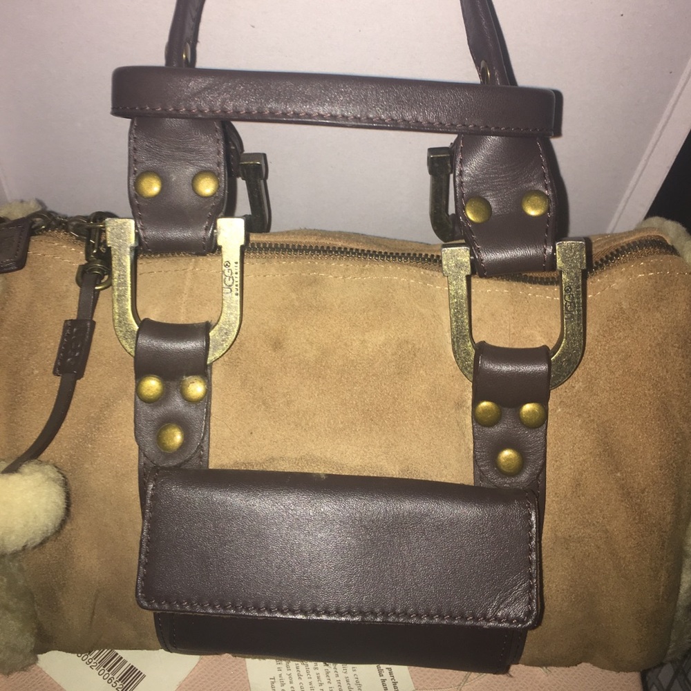 Ugg Pixie Small Duffle Handbag Authentic - image 4