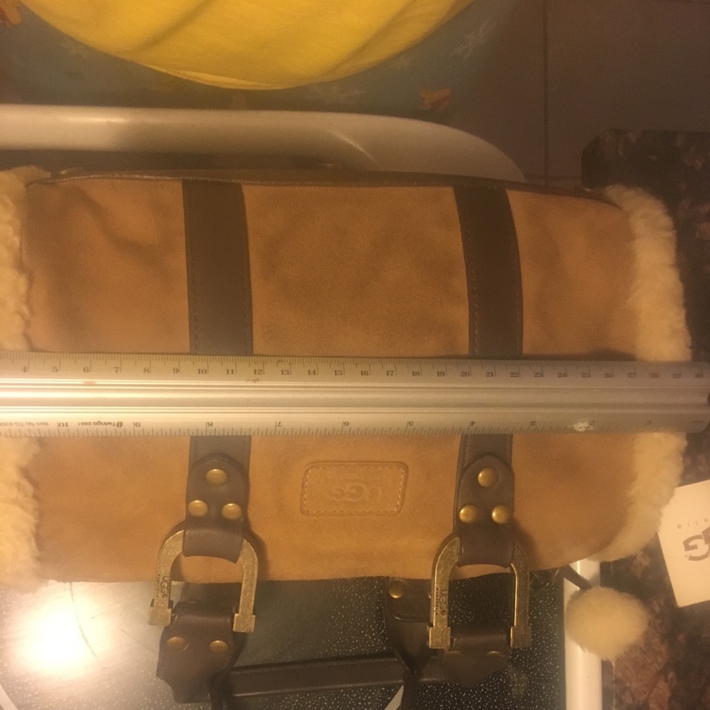 Ugg Pixie Small Duffle Handbag Authentic - image 8