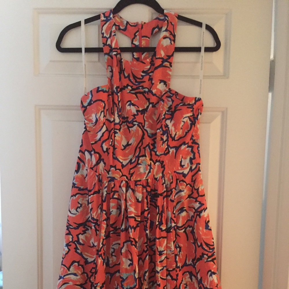 Abstract Floral Dress by Tracy Reese size 10 NWT