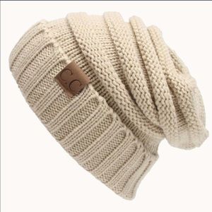 C.C. Beige beanie