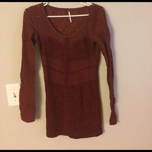 Free People Lace Top