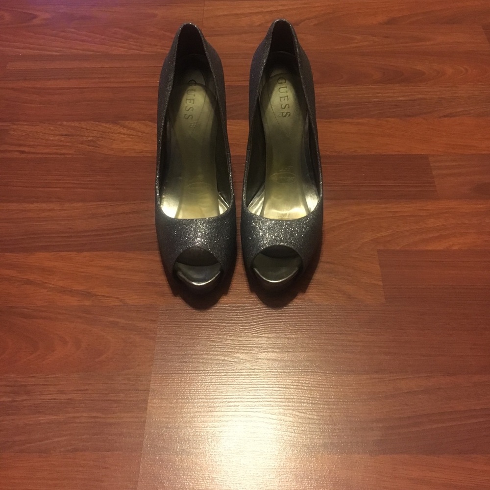 Guess Peep Toe Pumps