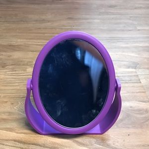🔵Purple Double Sided Makeup Mirror NWOT🔵