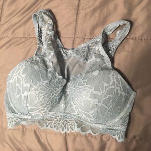 Victoria Secret Pink High Lace Padded Bralette