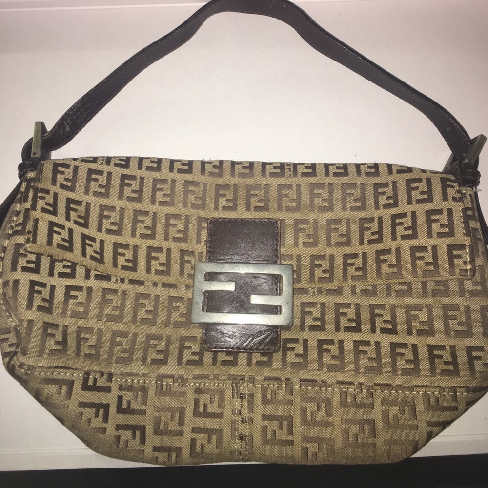 Authentic Monogram Fendi Bag with Serial Number