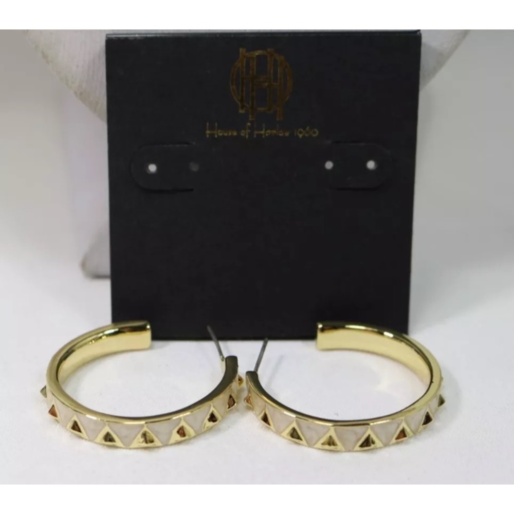 House of Harlow earrings