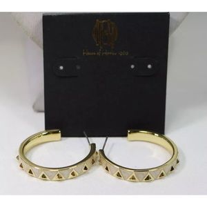 House of Harlow earrings