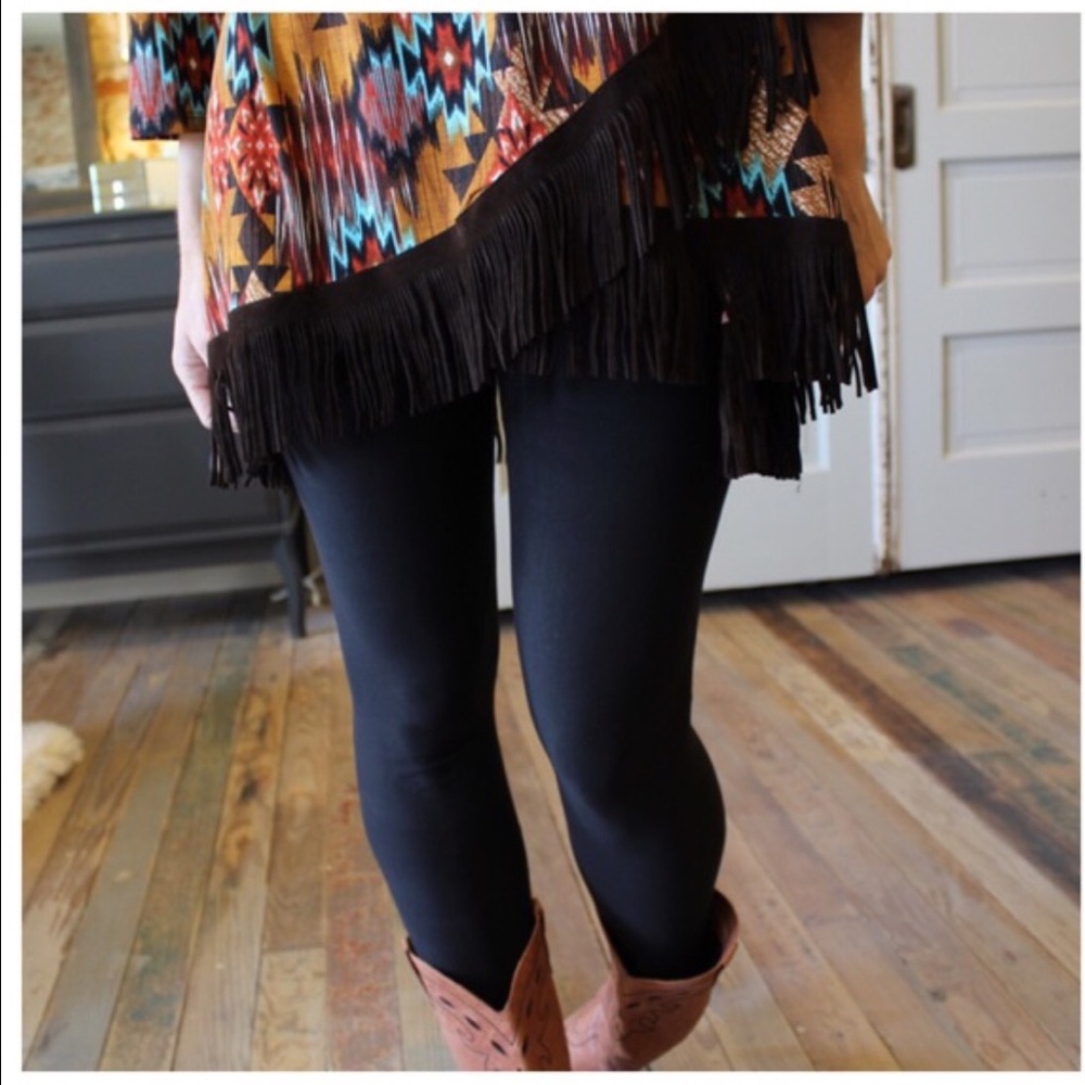 LAST TWO!! Black Leggings 🌸🌺🌹