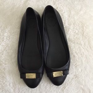 Marc by Marc Jacobs Tuxedo Logo Ballet Flats