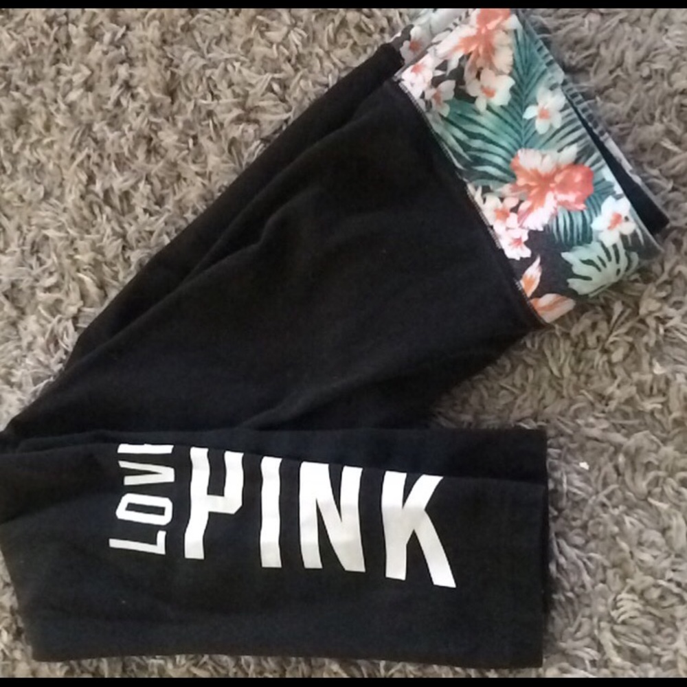 Floral print PINK leggings