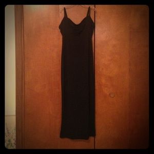 Long black dress