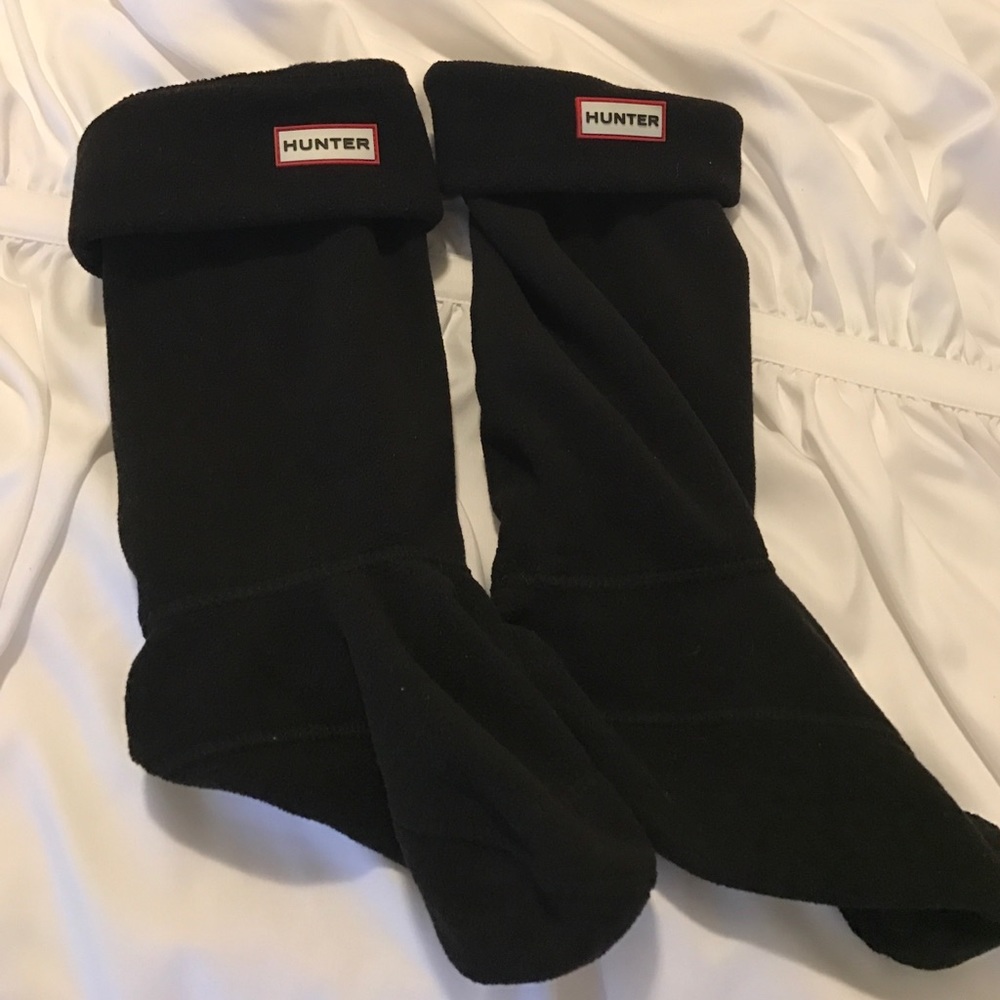 Hunter fleece boot socks