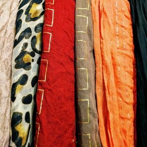 6 Scarves