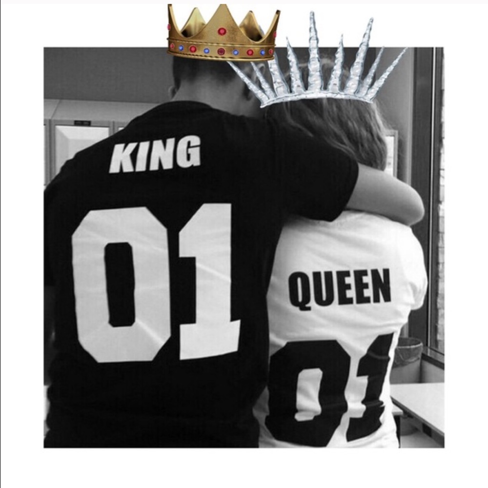 King & Queen tees!! Prince & Princess too!!❣️new❣️