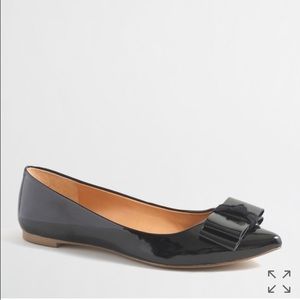 J. Crew Factory Emery pointed toe ballet flats