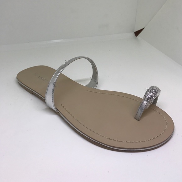rhinestone toe ring sandals