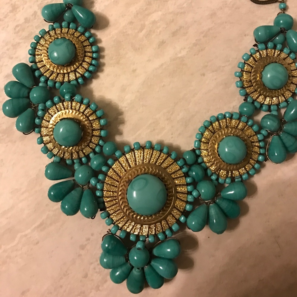 Pottery Barn statement necklace